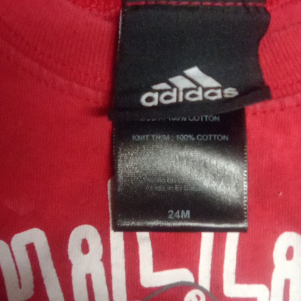Adidas Kids Red Phillies T-Shirt - Picture 2 of 2